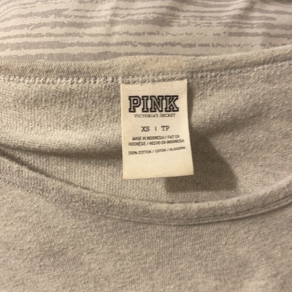 Victoria secret pink mid sleeve top - Picture 3 of 3